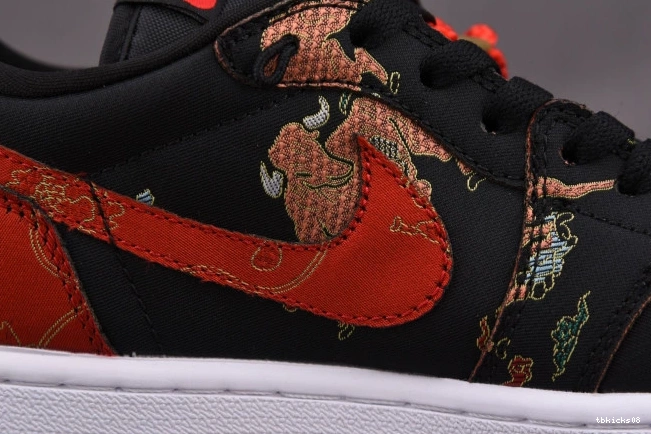 Reps TBkick Jordan Chinese 1 Low Year DD2233-001 OG New 0705
